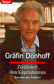 D&ouml;nhoff: Zivilisiert den Kapitalismus